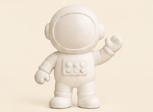 Figura blanca: Hasta la luna
